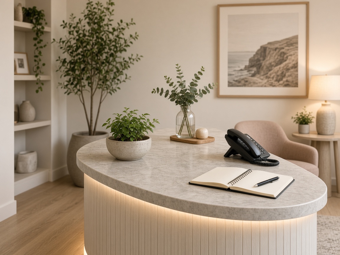 Contact desk at Jadeglam Planning in Melbourne